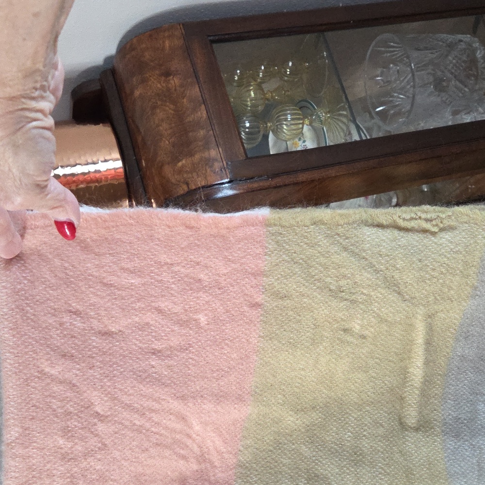 Multicolor Open Front Poncho - Picture 3 of 4